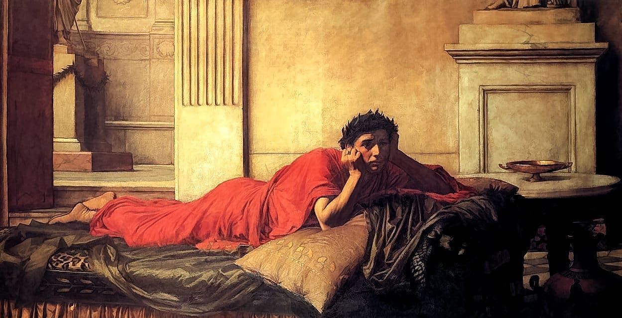Classical Schools Are Not Really Classical John_William_Waterhouse_The_Remorse_of_Nero_After_the_Murder_of_His_Mother