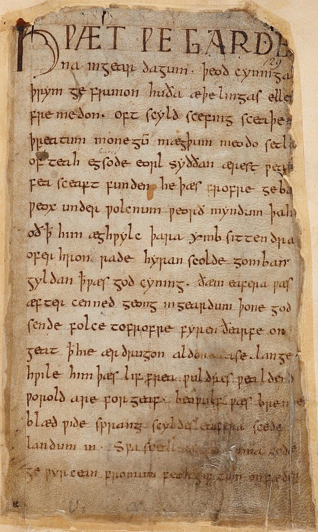 Register for Old English Classes 644px-Beowulf_Cotton_MS_Vitellius_A_XV_f._132r